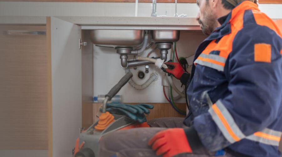 Professional slab leak plumber services in Junior, WV